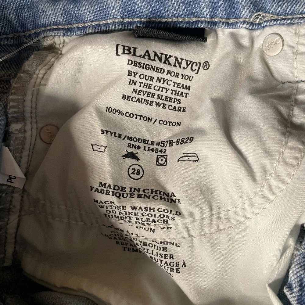 NEW BlankNYC The Essex Classic Cut Off Jean Shorts
